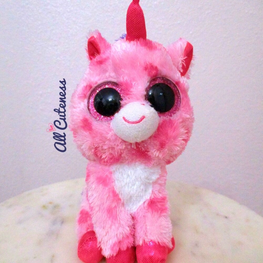 TY Beanie Boos Sugar Pie Unicorn Beanie Plush